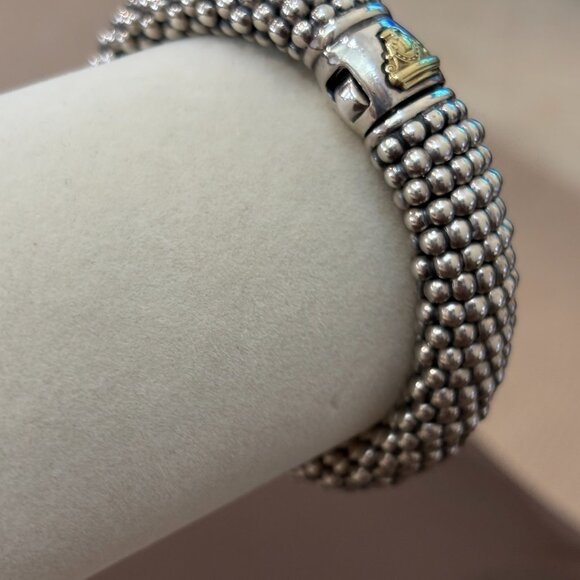 Lagos Signature Caviar Bracelet 15Mm - Picture 4 of 14